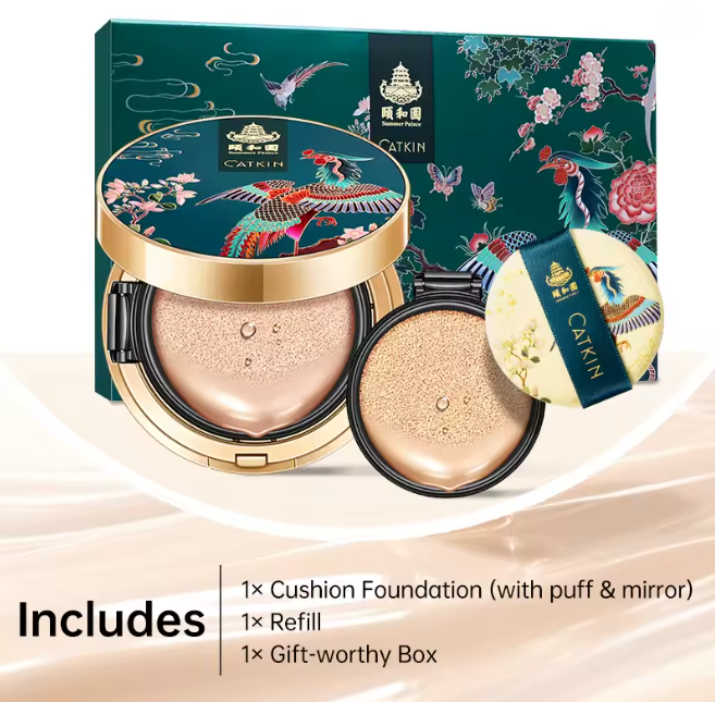 CATKIN Air Cushion Foundation – Flawless, Youthful Skin in Seconds