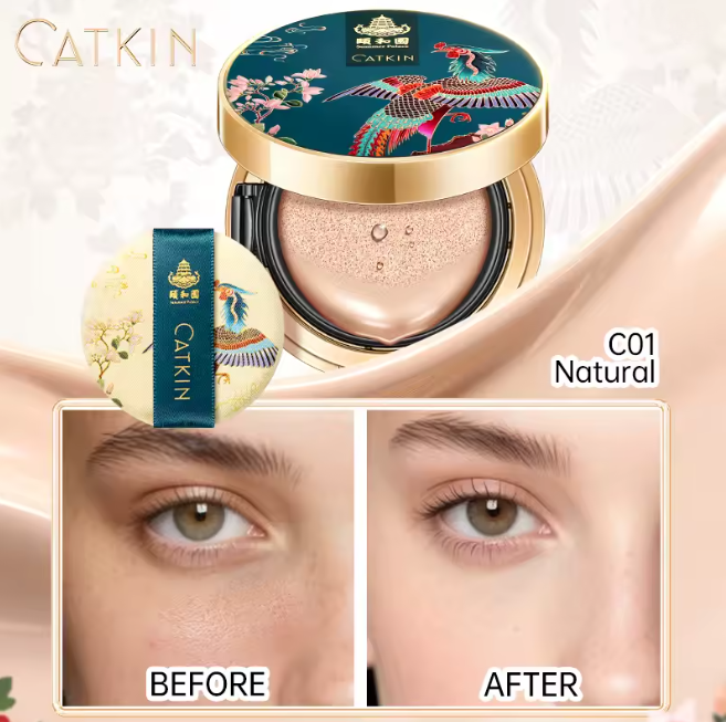 CATKIN Air Cushion Foundation – Flawless, Youthful Skin in Seconds