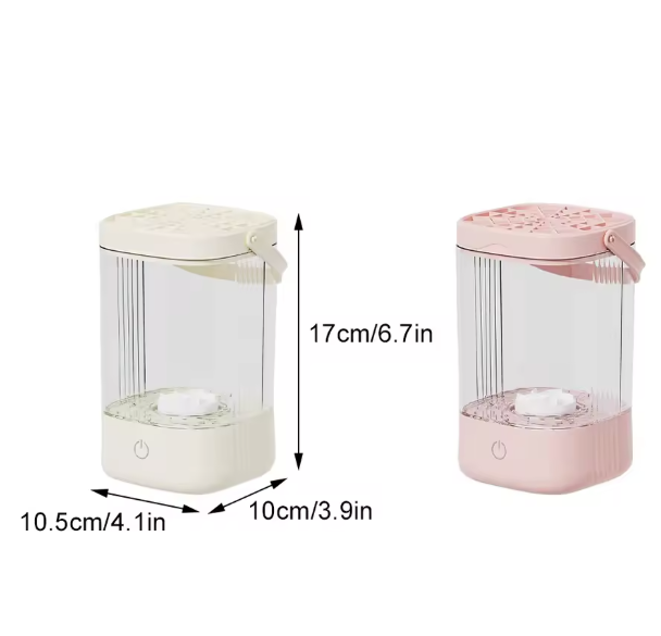 Automatic Makeup Brush Cleaning