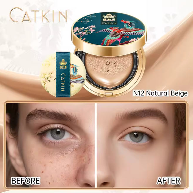 CATKIN Air Cushion Foundation – Flawless, Youthful Skin in Seconds